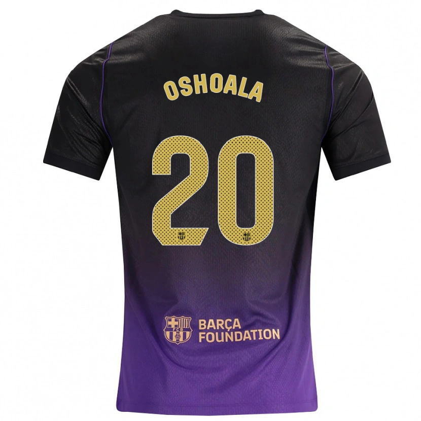 Danxen Herren Asisat Oshoala #20 Lila Gelb Schwarz Auswärtstrikot Trikot 2026/27 T-Shirt Österreich
