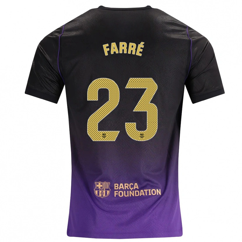 Danxen Herren Landry Farré #23 Lila Gelb Schwarz Auswärtstrikot Trikot 2026/27 T-Shirt Österreich