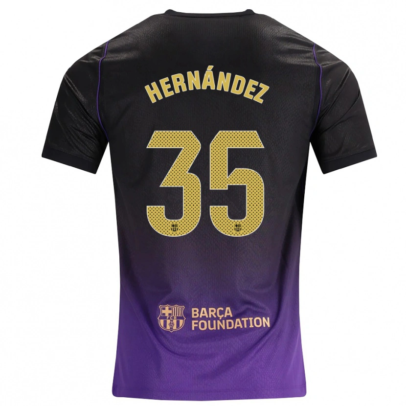 Danxen Herren Joni Hernández #35 Lila Gelb Schwarz Auswärtstrikot Trikot 2026/27 T-Shirt Österreich