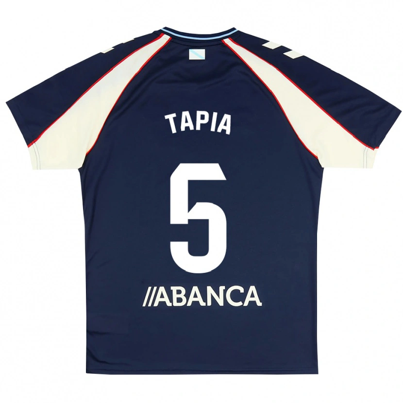 Danxen Herren Renato Tapia #5 Königsblau Rot Weiß Auswärtstrikot Trikot 2026/27 T-Shirt Österreich