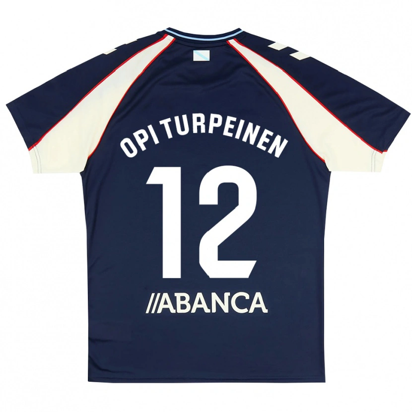 Danxen Herren Aslak Opi Turpeinen #12 Königsblau Rot Weiß Auswärtstrikot Trikot 2026/27 T-Shirt Österreich