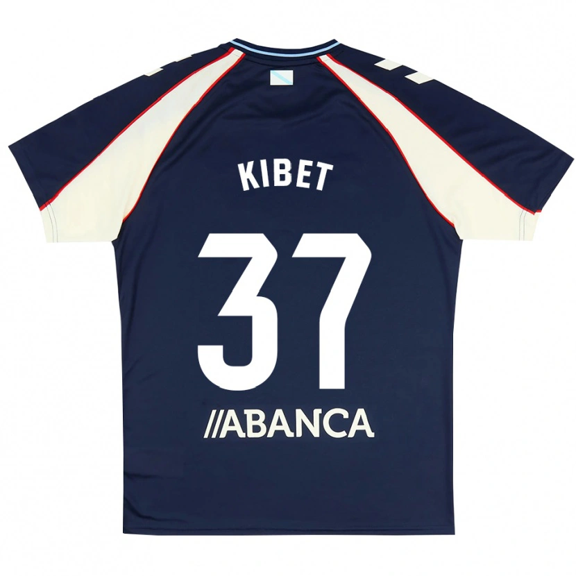 Danxen Herren Aldrine Kibet #37 Königsblau Rot Weiß Auswärtstrikot Trikot 2026/27 T-Shirt Österreich