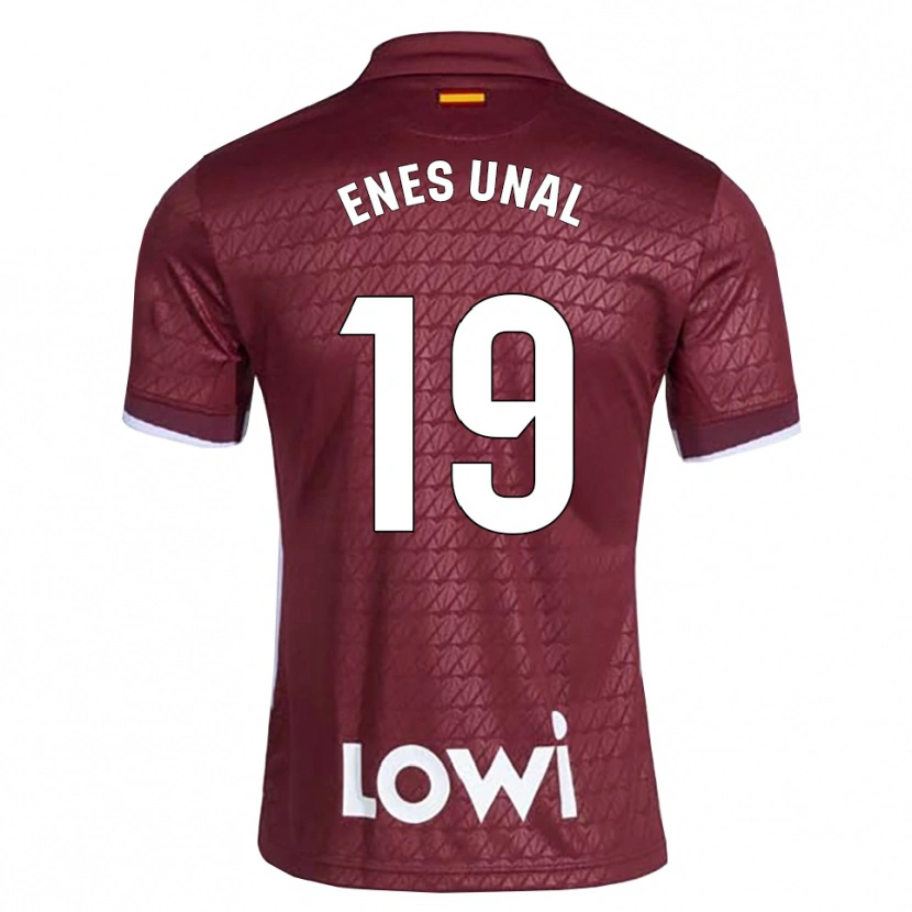 Danxen Herren Enes Ünal #19 Dunkelrot Weiß Auswärtstrikot Trikot 2026/27 T-Shirt Österreich
