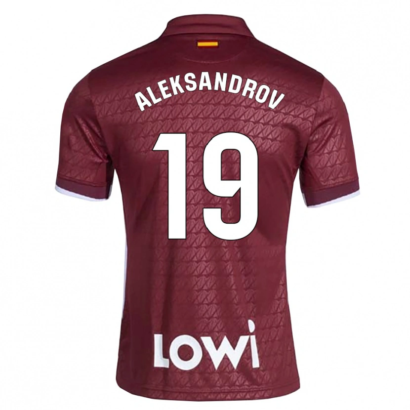 Danxen Herren Mykyta Aleksandrov #19 Dunkelrot Weiß Auswärtstrikot Trikot 2026/27 T-Shirt Österreich