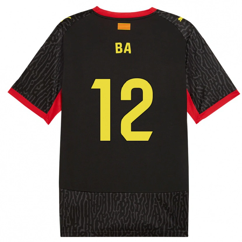 Danxen Herren Papa Ba #12 Schwarz Gelb Rot Auswärtstrikot Trikot 2026/27 T-Shirt Österreich