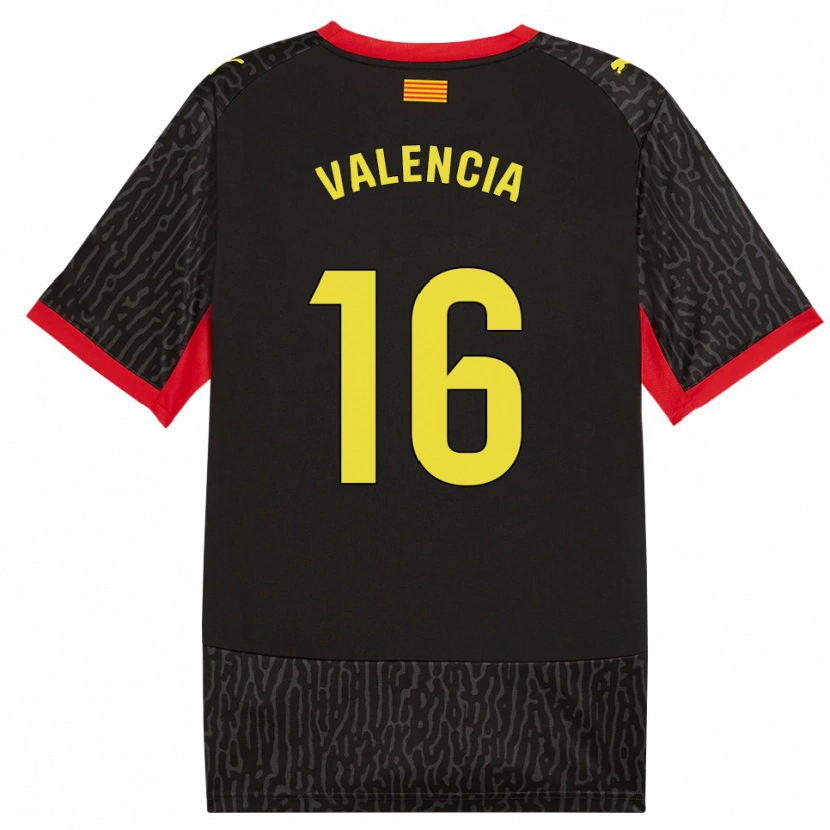 Danxen Herren Carla Valencia #16 Schwarz Gelb Rot Auswärtstrikot Trikot 2026/27 T-Shirt Österreich