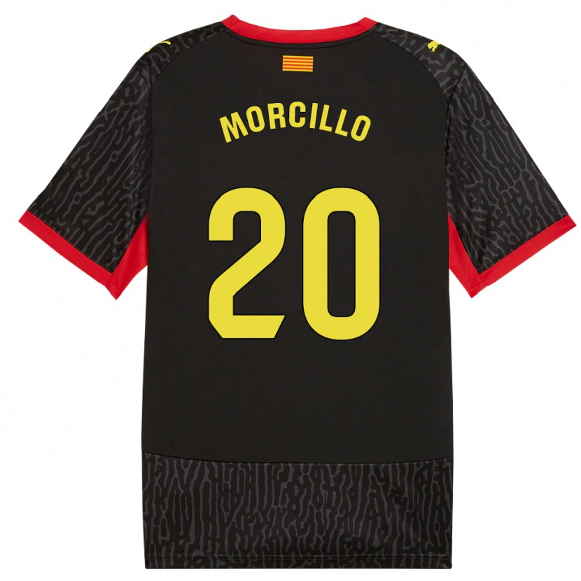 Danxen Herren Luis Morcillo #20 Schwarz Gelb Rot Auswärtstrikot Trikot 2026/27 T-Shirt Österreich