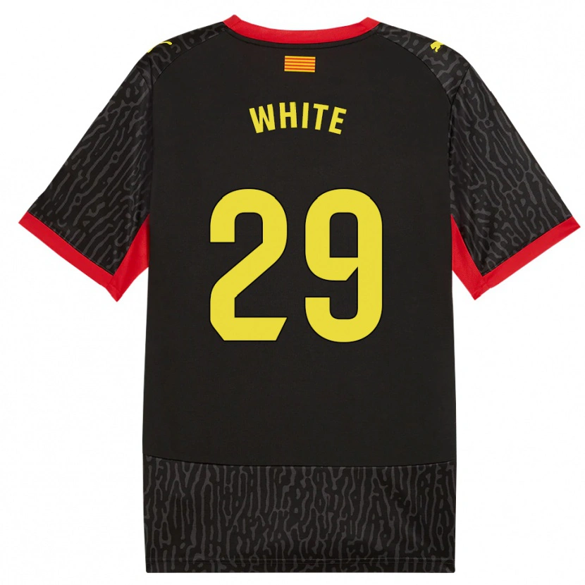 Danxen Herren Lou White #29 Schwarz Gelb Rot Auswärtstrikot Trikot 2026/27 T-Shirt Österreich