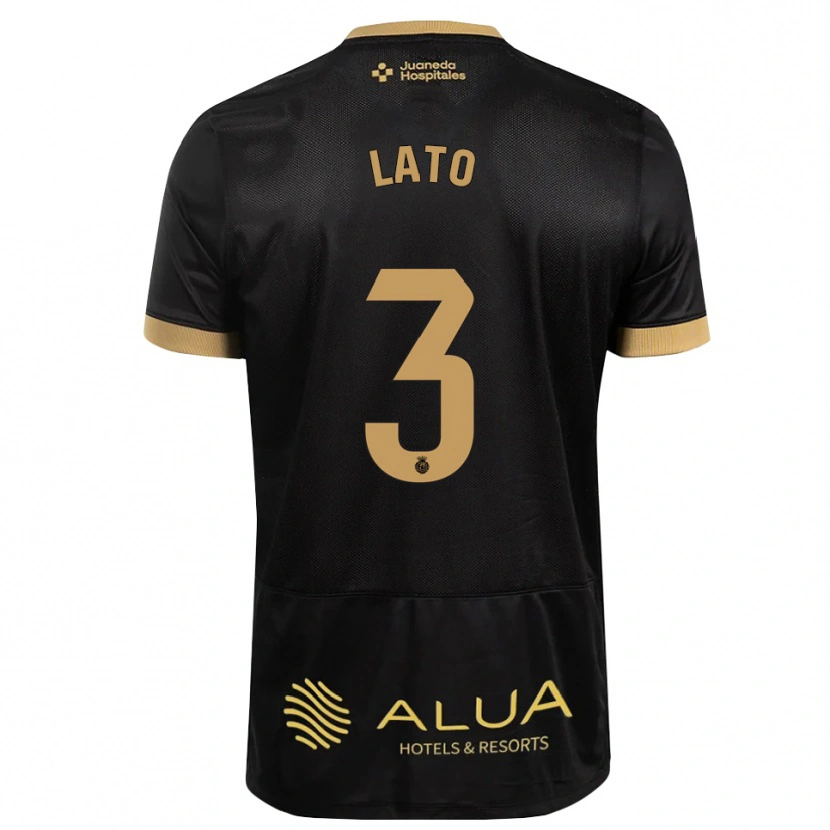 Danxen Herren Toni Lato #3 Schwarz Sandbraun Burly Wood Auswärtstrikot Trikot 2026/27 T-Shirt Österreich