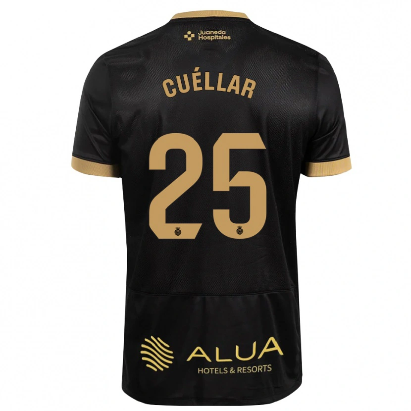 Danxen Herren Iván Cuéllar #25 Schwarz Sandbraun Burly Wood Auswärtstrikot Trikot 2026/27 T-Shirt Österreich