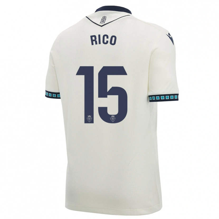 Danxen Herren Diego Rico #15 Weiß Schwarz Hellblau Auswärtstrikot Trikot 2026/27 T-Shirt Österreich