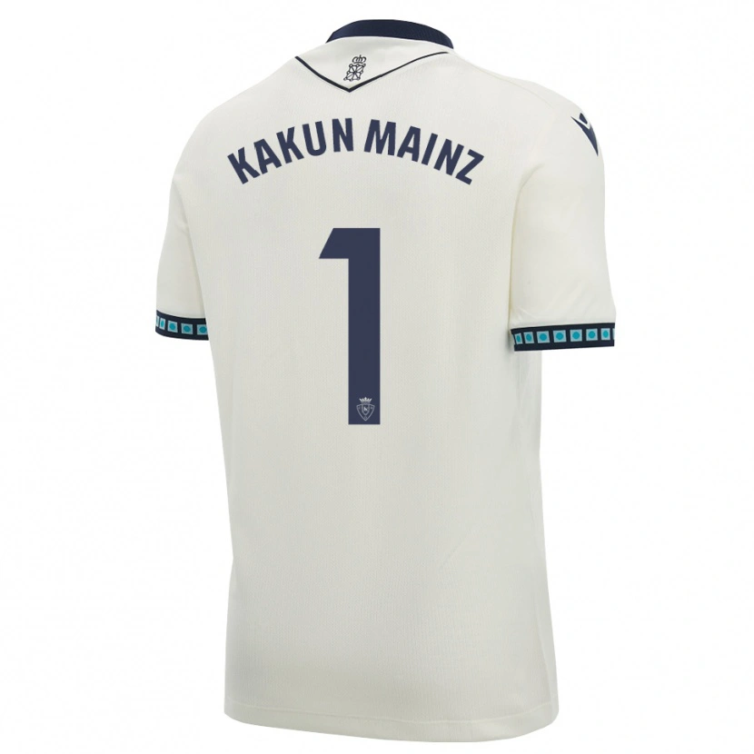 Danxen Herren Kakun Mainz #1 Weiß Schwarz Hellblau Auswärtstrikot Trikot 2026/27 T-Shirt Österreich