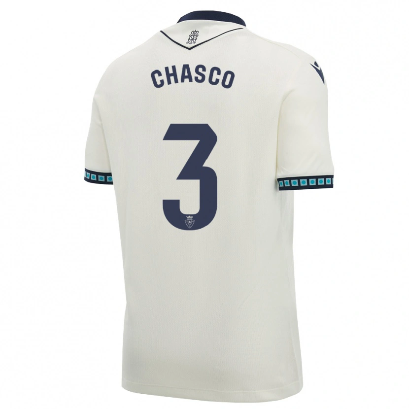 Danxen Herren Raúl Chasco #3 Weiß Schwarz Hellblau Auswärtstrikot Trikot 2026/27 T-Shirt Österreich