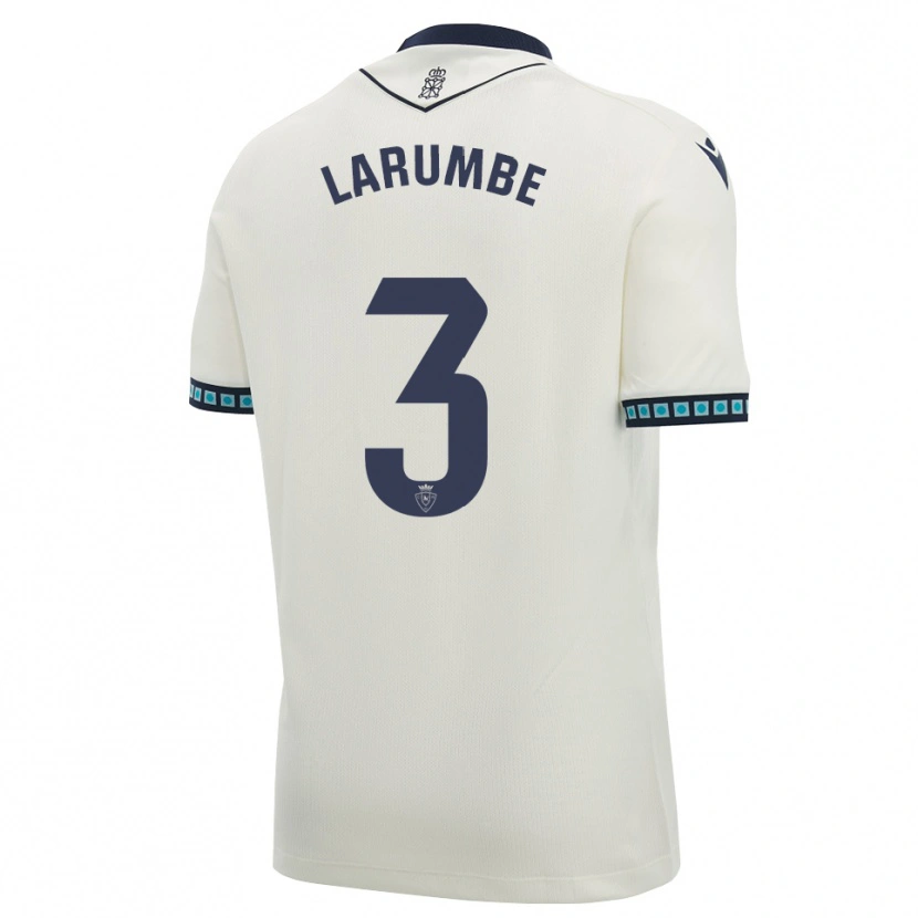 Danxen Herren Saioa Larumbe Beloqui #3 Weiß Schwarz Hellblau Auswärtstrikot Trikot 2026/27 T-Shirt Österreich