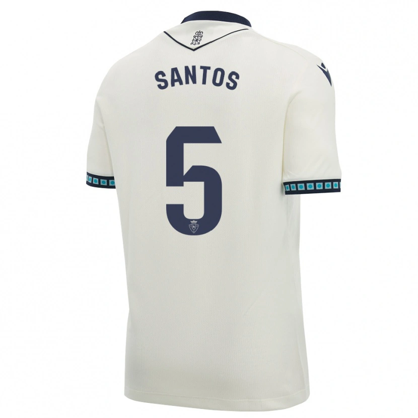 Danxen Herren Unai Santos #5 Weiß Schwarz Hellblau Auswärtstrikot Trikot 2026/27 T-Shirt Österreich