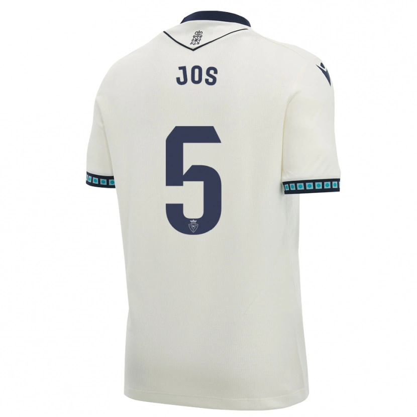 Danxen Herren Josune Urdaniz Maurin #5 Weiß Schwarz Hellblau Auswärtstrikot Trikot 2026/27 T-Shirt Österreich