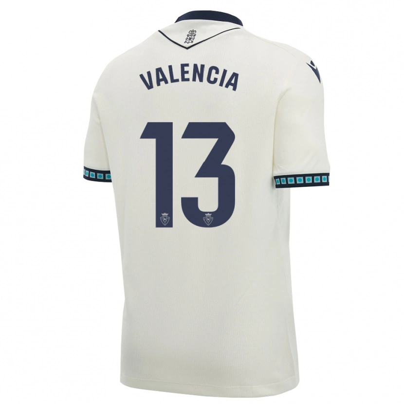 Danxen Herren Pablo Valencia #13 Weiß Schwarz Hellblau Auswärtstrikot Trikot 2026/27 T-Shirt Österreich