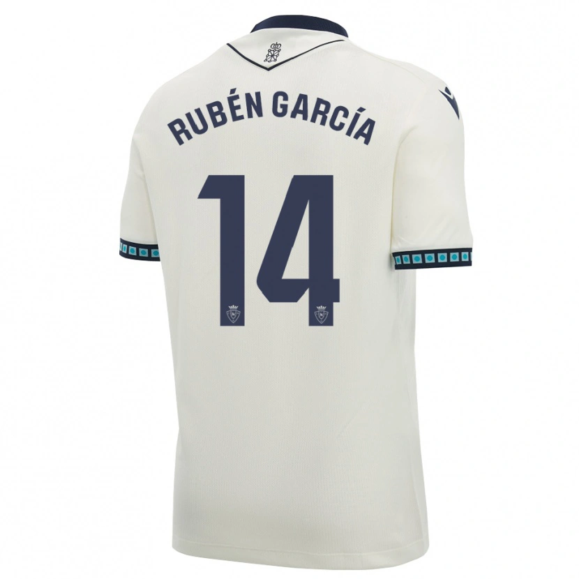 Danxen Herren Rubén García #14 Weiß Schwarz Hellblau Auswärtstrikot Trikot 2026/27 T-Shirt Österreich
