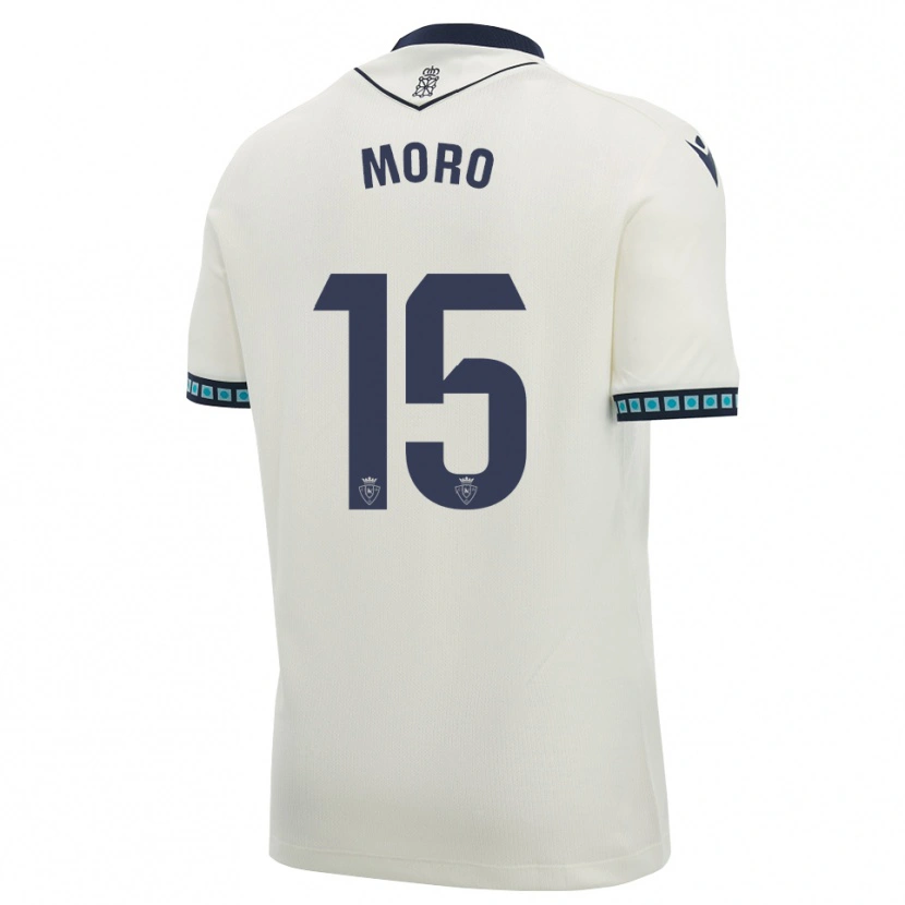 Danxen Herren Raúl Moro #15 Weiß Schwarz Hellblau Auswärtstrikot Trikot 2026/27 T-Shirt Österreich