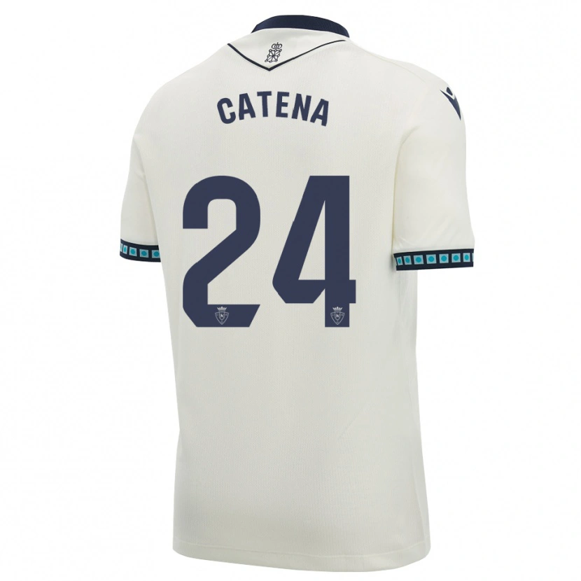 Danxen Herren Alejandro Catena #24 Weiß Schwarz Hellblau Auswärtstrikot Trikot 2026/27 T-Shirt Österreich