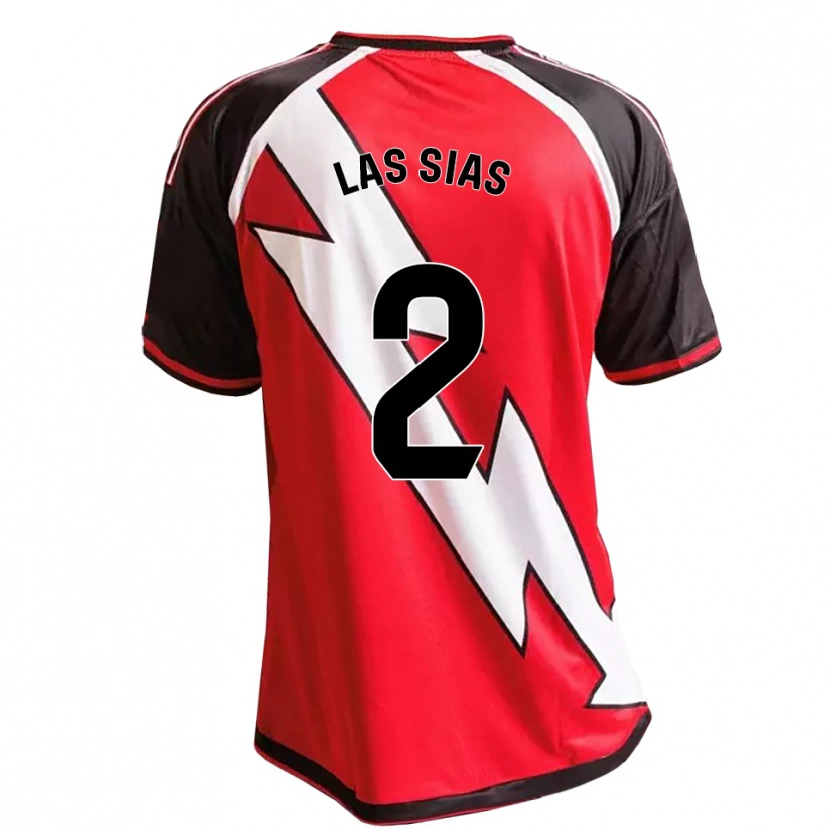 Danxen Herren Marco De Las Sías #2 Rot Schwarz Weiß Auswärtstrikot Trikot 2026/27 T-Shirt Österreich