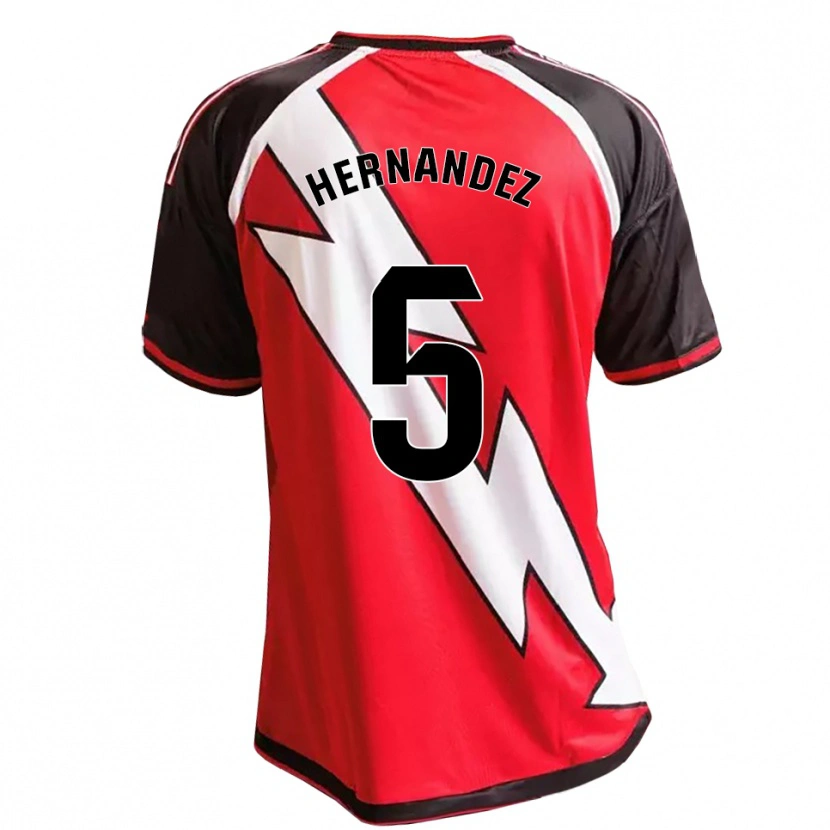 Danxen Herren Aridane Hernández #5 Rot Schwarz Weiß Auswärtstrikot Trikot 2026/27 T-Shirt Österreich