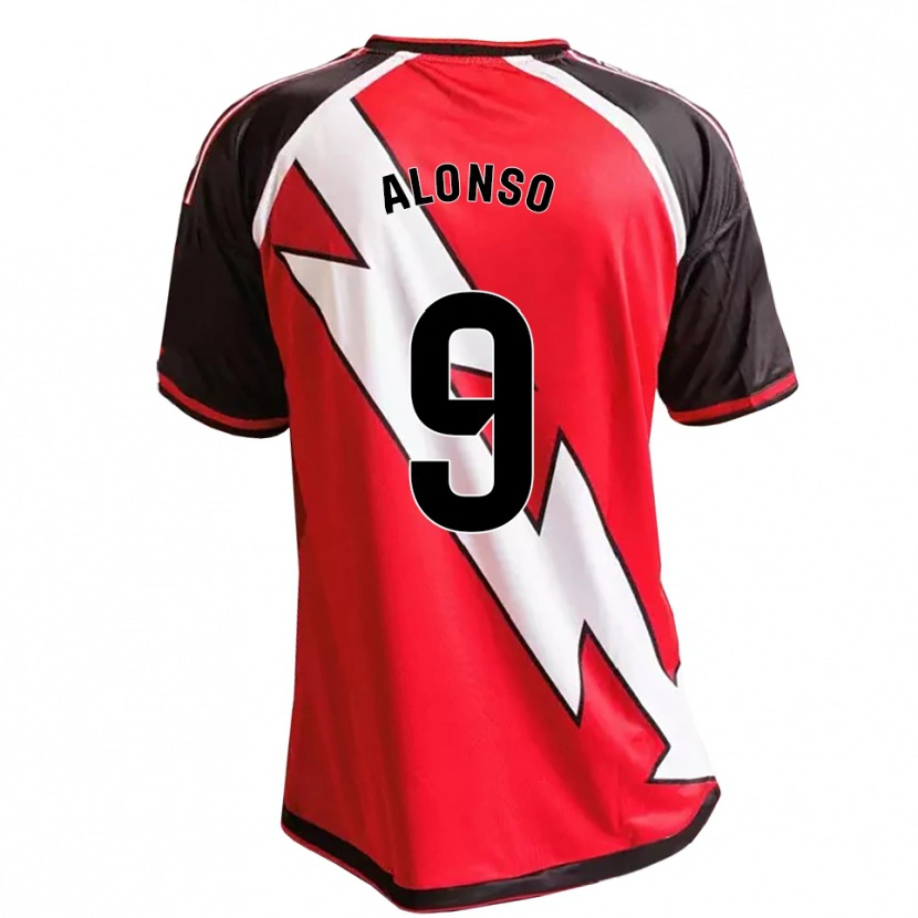 Danxen Herren Sergio Alonso #9 Rot Schwarz Weiß Auswärtstrikot Trikot 2026/27 T-Shirt Österreich