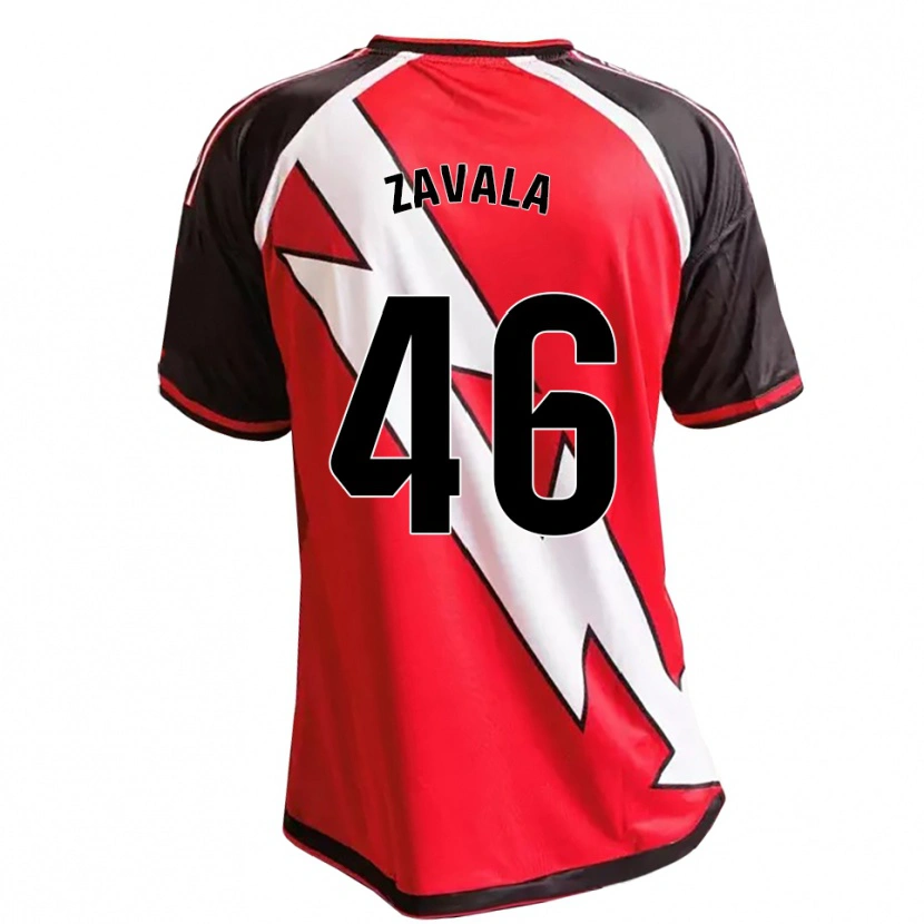 Danxen Herren Andrés Zavala #46 Rot Schwarz Weiß Auswärtstrikot Trikot 2026/27 T-Shirt Österreich