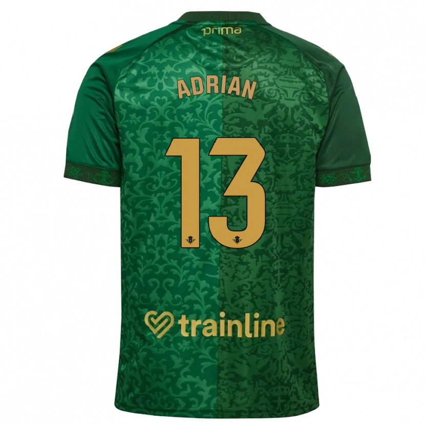 Danxen Herren Adrian #13 Waldgrün Dunkelgoldrute Auswärtstrikot Trikot 2026/27 T-Shirt Österreich