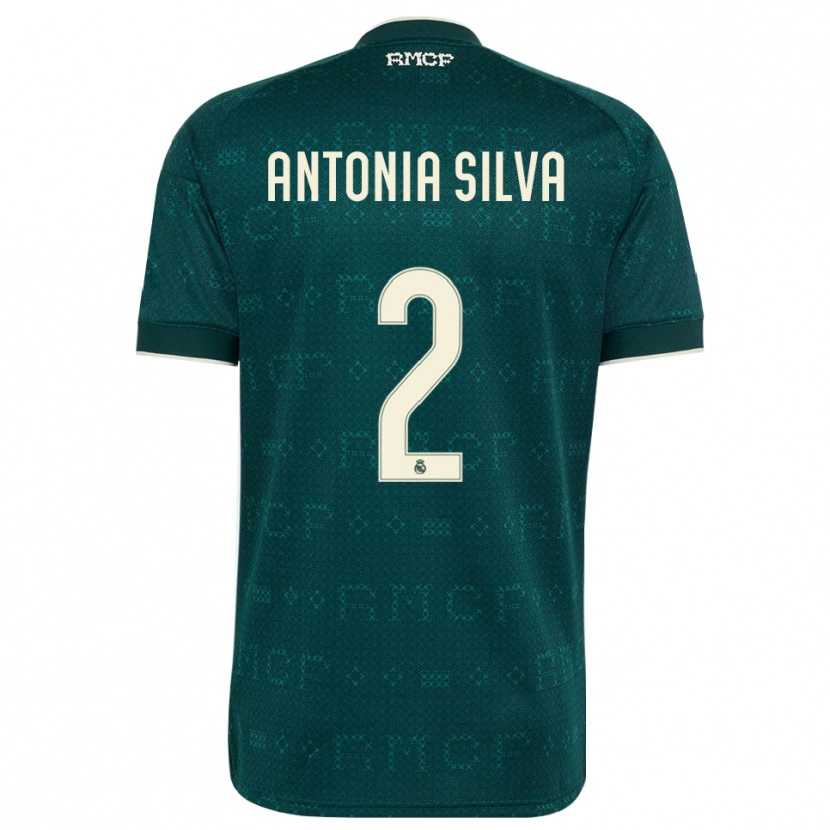 Danxen Herren Antônia Silva #2 Dunkelgrauweiß Auswärtstrikot Trikot 2026/27 T-Shirt Österreich