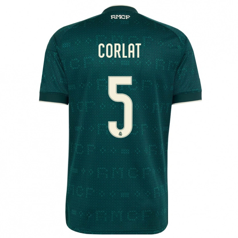 Danxen Herren Edu Corlat #5 Dunkelgrauweiß Auswärtstrikot Trikot 2026/27 T-Shirt Österreich