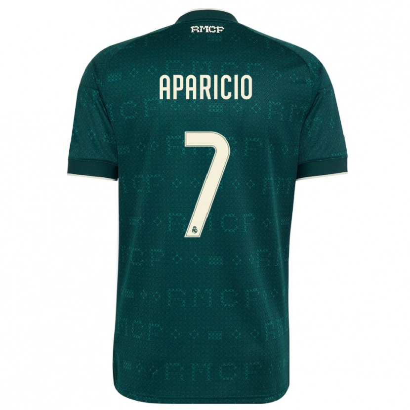 Danxen Herren Esteban Aparicio #7 Dunkelgrauweiß Auswärtstrikot Trikot 2026/27 T-Shirt Österreich