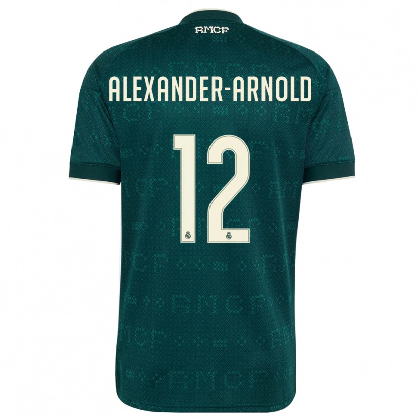 Danxen Herren Trent Alexander-Arnold #12 Dunkelgrauweiß Auswärtstrikot Trikot 2026/27 T-Shirt Österreich