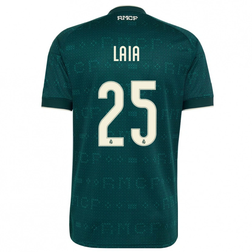 Danxen Herren Laia López De La Morena #25 Dunkelgrauweiß Auswärtstrikot Trikot 2026/27 T-Shirt Österreich