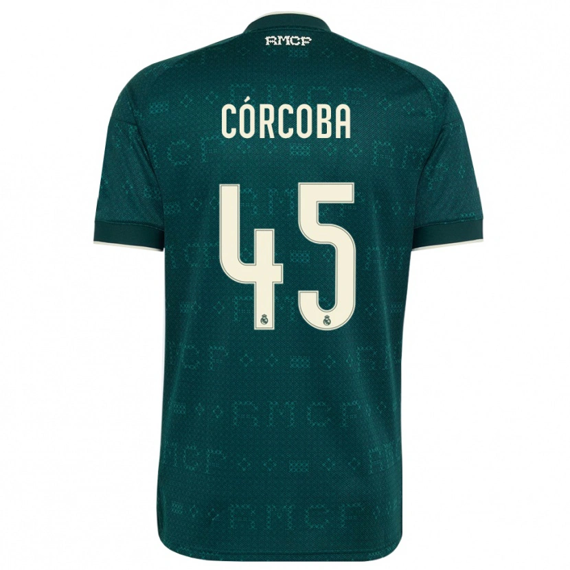 Danxen Herren Andrés Córcoba #45 Dunkelgrauweiß Auswärtstrikot Trikot 2026/27 T-Shirt Österreich