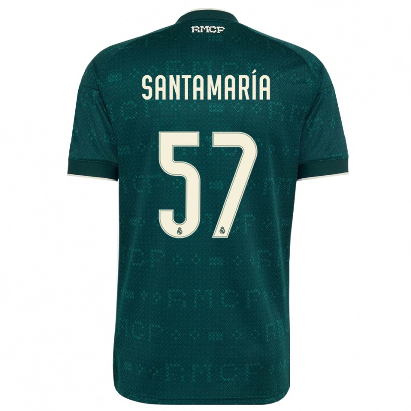 Danxen Herren Fran Santamaría #57 Dunkelgrauweiß Auswärtstrikot Trikot 2026/27 T-Shirt Österreich