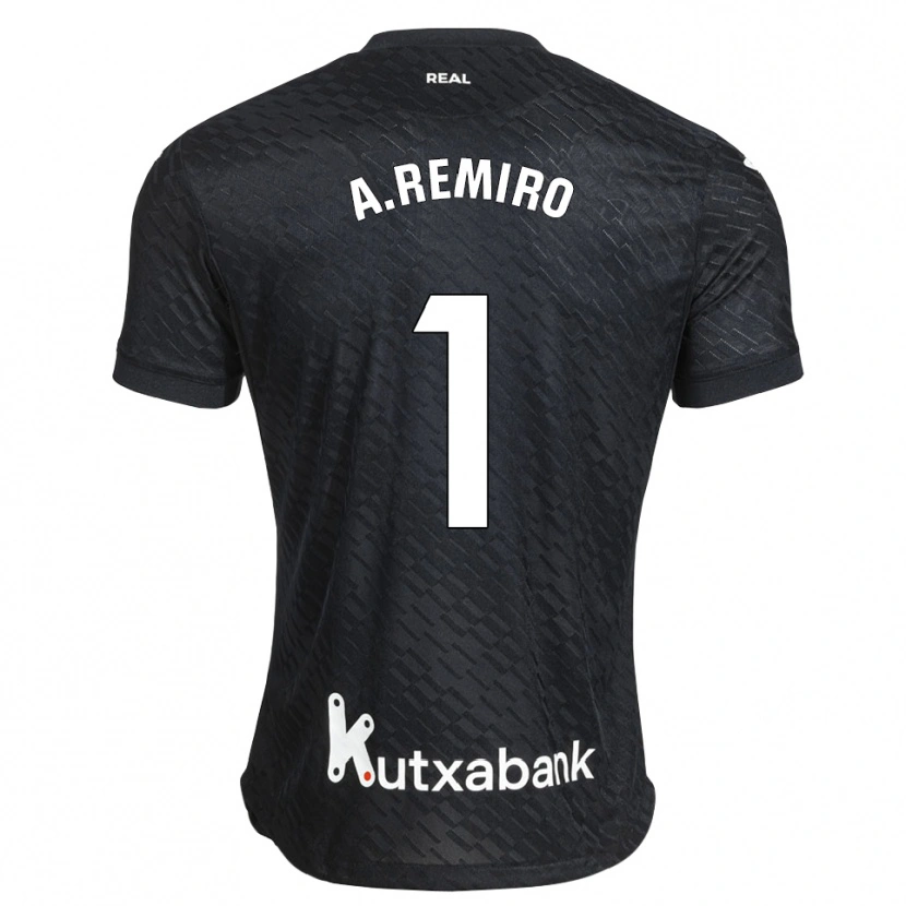 Danxen Herren Álex Remiro #1 Schwarz Weiß Auswärtstrikot Trikot 2026/27 T-Shirt Österreich
