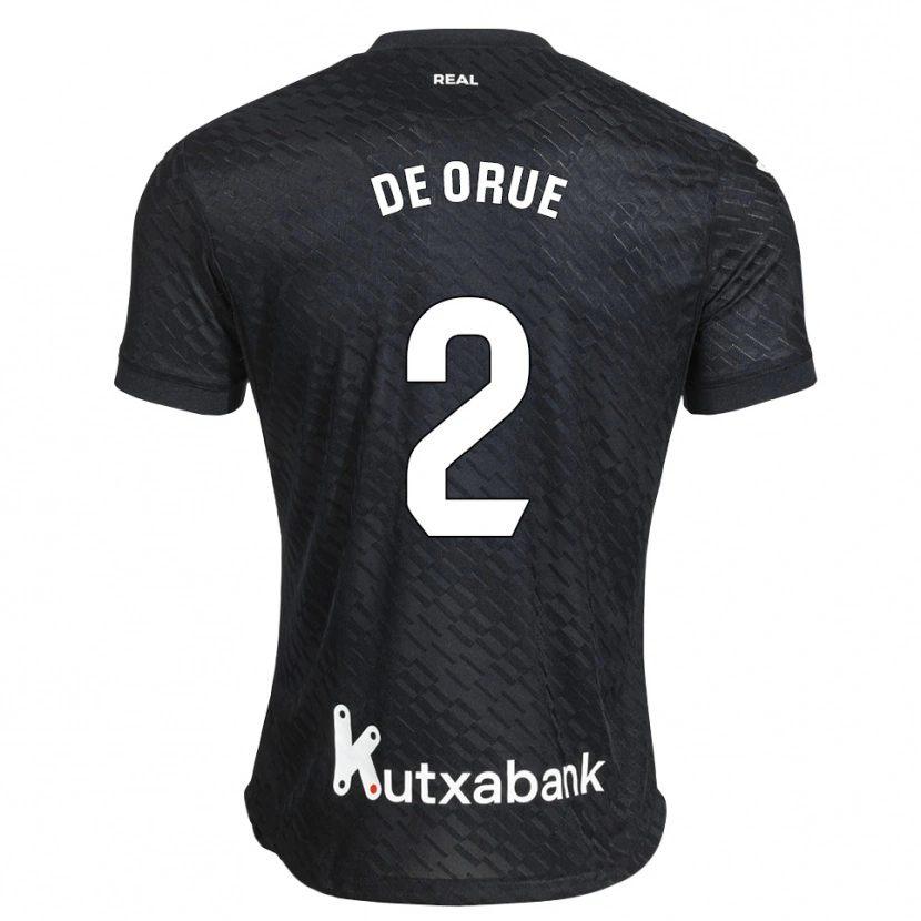 Danxen Herren Jon De Orue #2 Schwarz Weiß Auswärtstrikot Trikot 2026/27 T-Shirt Österreich