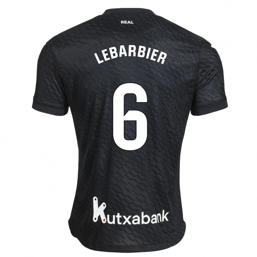 Danxen Herren Alex Lebarbier #6 Schwarz Weiß Auswärtstrikot Trikot 2026/27 T-Shirt Österreich