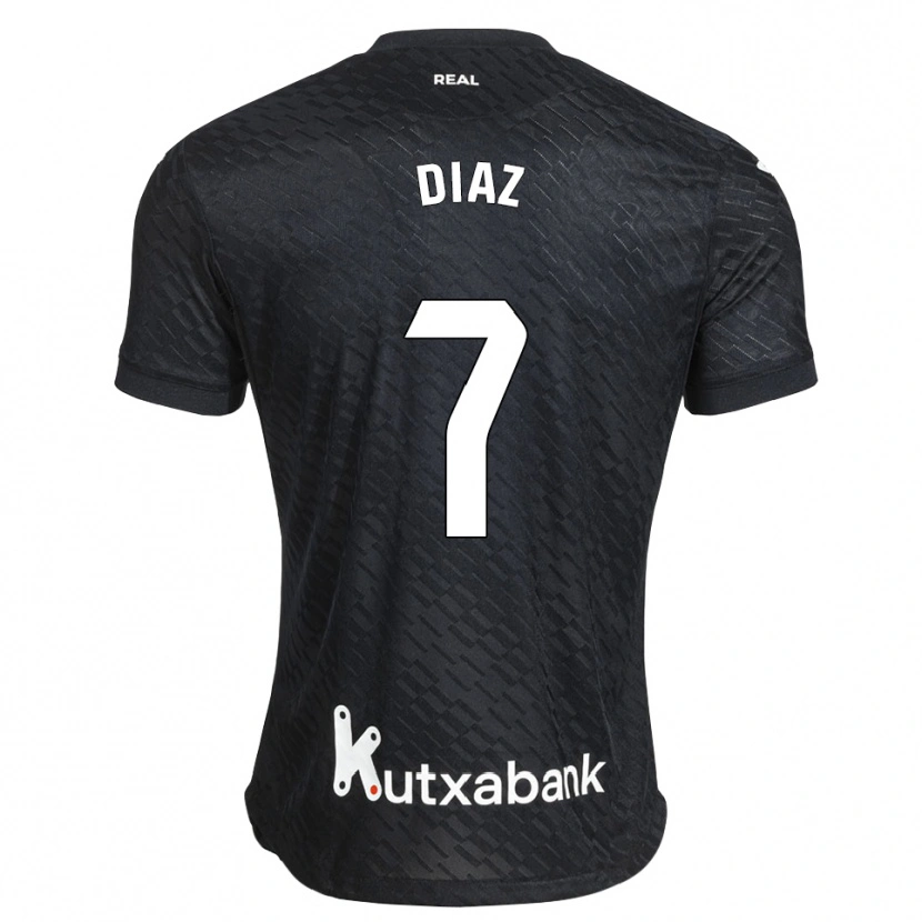Danxen Herren Dani Díaz #7 Schwarz Weiß Auswärtstrikot Trikot 2026/27 T-Shirt Österreich