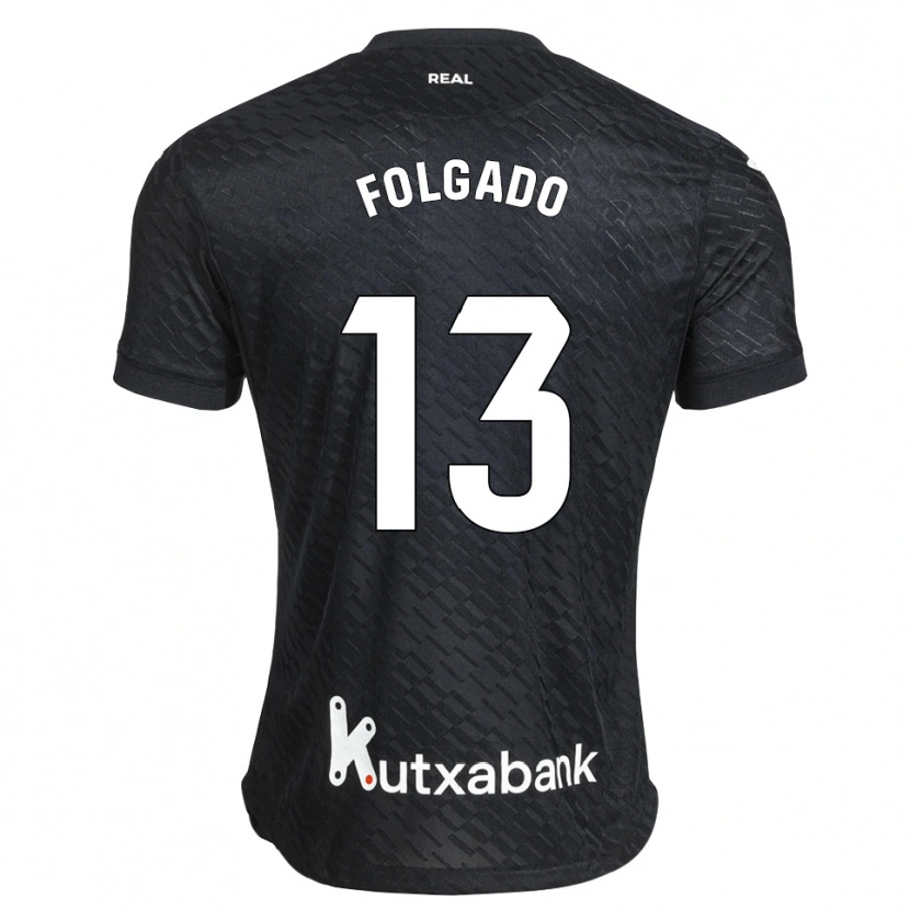 Danxen Herren Theo Folgado #13 Schwarz Weiß Auswärtstrikot Trikot 2026/27 T-Shirt Österreich