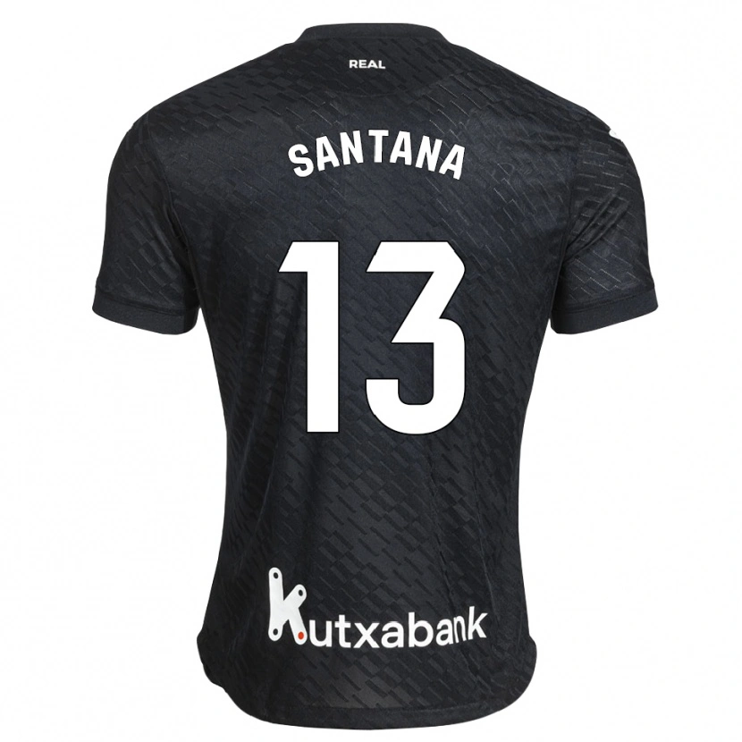 Danxen Herren Olatz Santana #13 Schwarz Weiß Auswärtstrikot Trikot 2026/27 T-Shirt Österreich