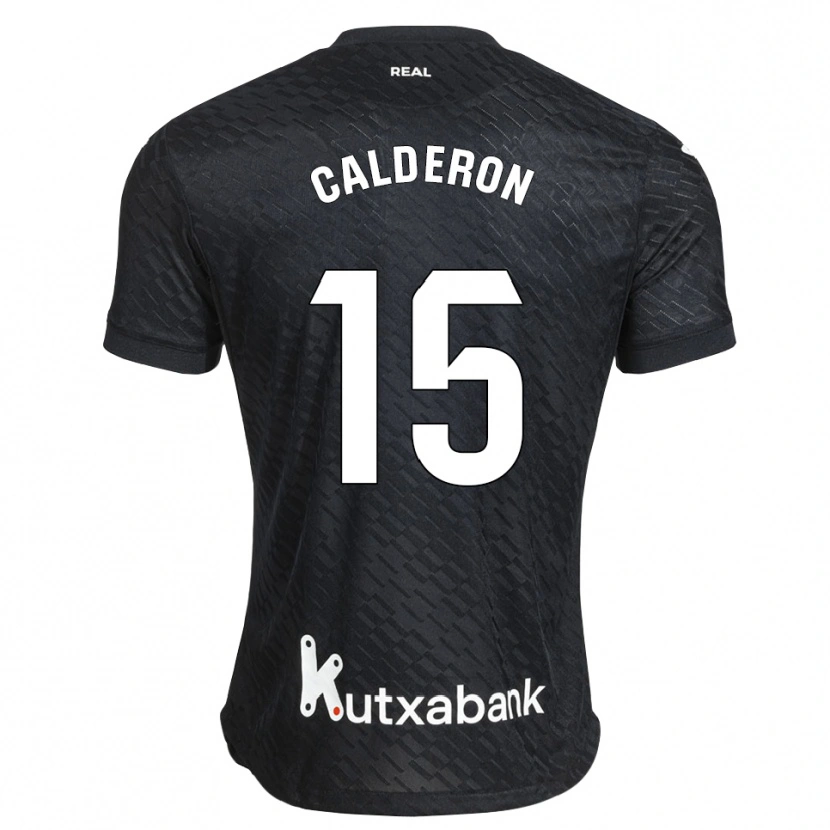 Danxen Herren Iker Calderon #15 Schwarz Weiß Auswärtstrikot Trikot 2026/27 T-Shirt Österreich