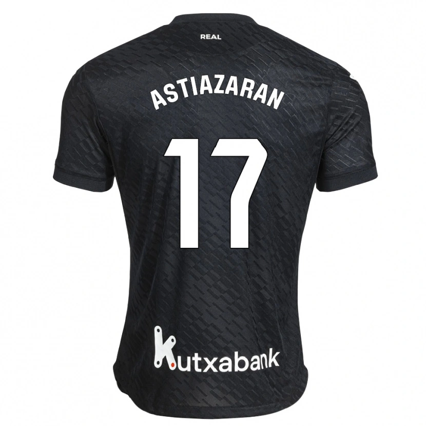 Danxen Herren Lander Astiazaran #17 Schwarz Weiß Auswärtstrikot Trikot 2026/27 T-Shirt Österreich