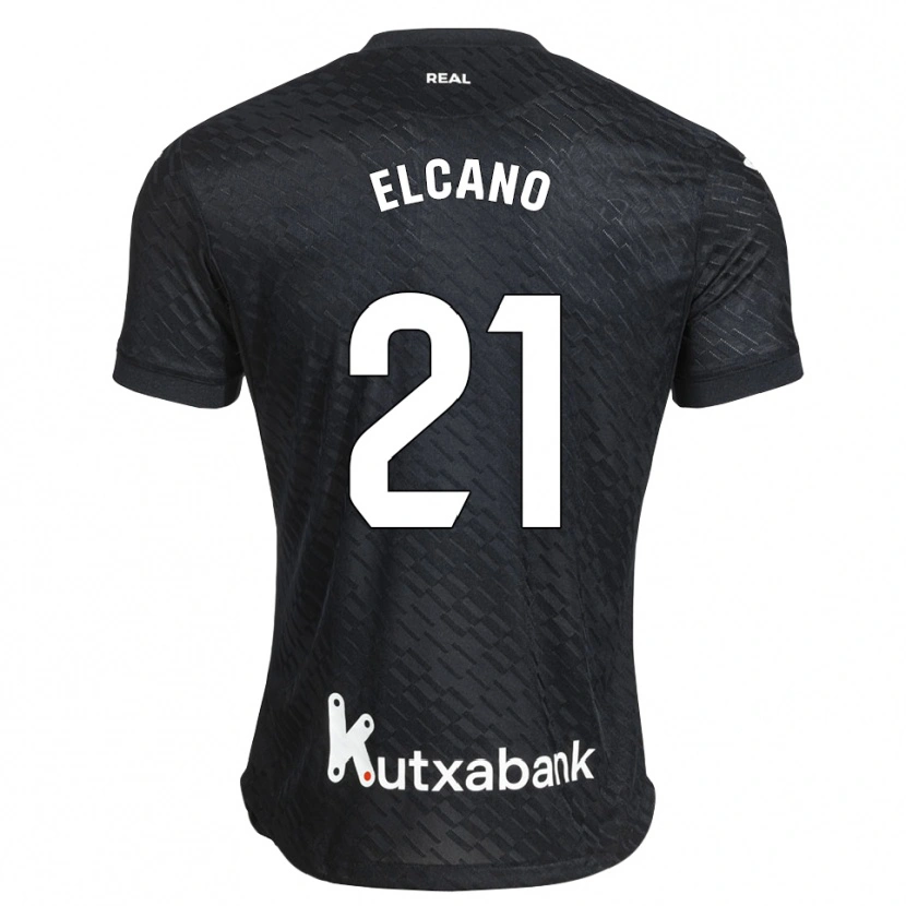 Danxen Herren Markel Elcano #21 Schwarz Weiß Auswärtstrikot Trikot 2026/27 T-Shirt Österreich