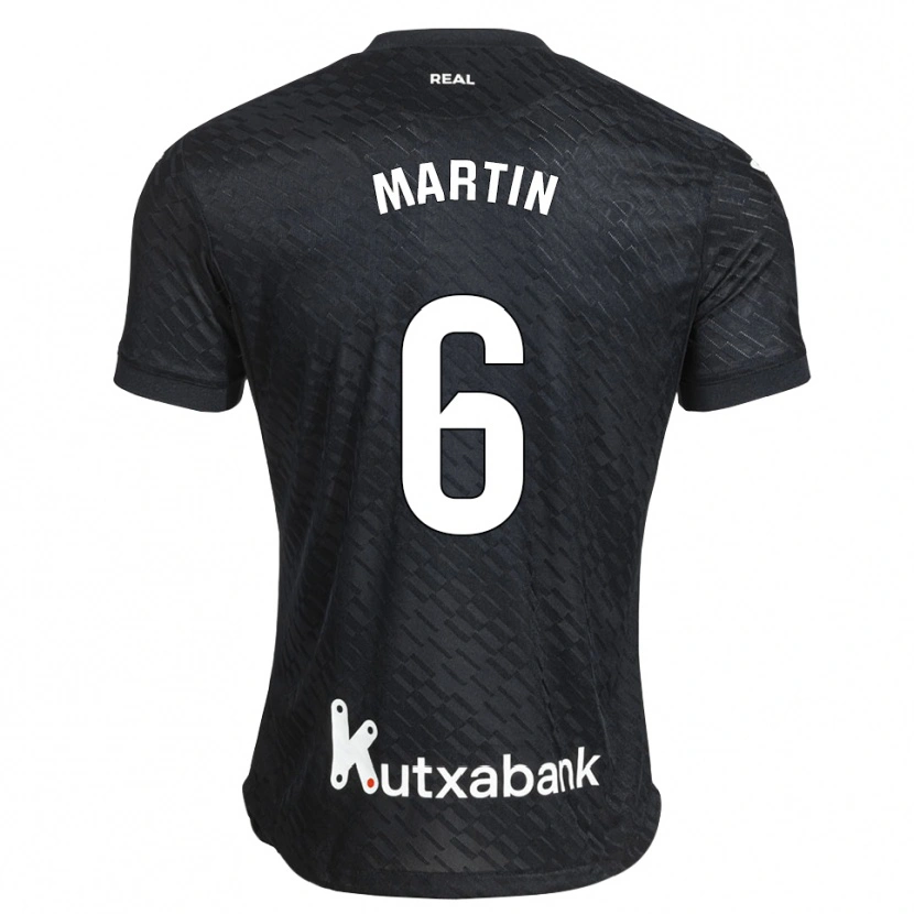Danxen Herren Jon Martín #6 Schwarz Weiß Auswärtstrikot Trikot 2026/27 T-Shirt Österreich