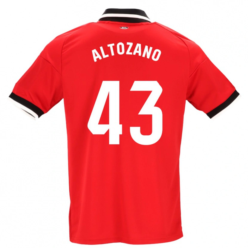 Danxen Herren Edu Altozano #43 Schwarz Weiß Rot Auswärtstrikot Trikot 2026/27 T-Shirt Österreich