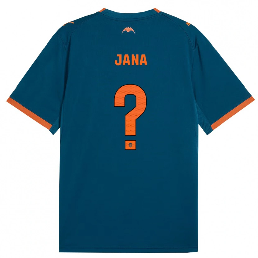 Danxen Herren Jana Xin #0 Stahlblau Orange Auswärtstrikot Trikot 2026/27 T-Shirt Österreich