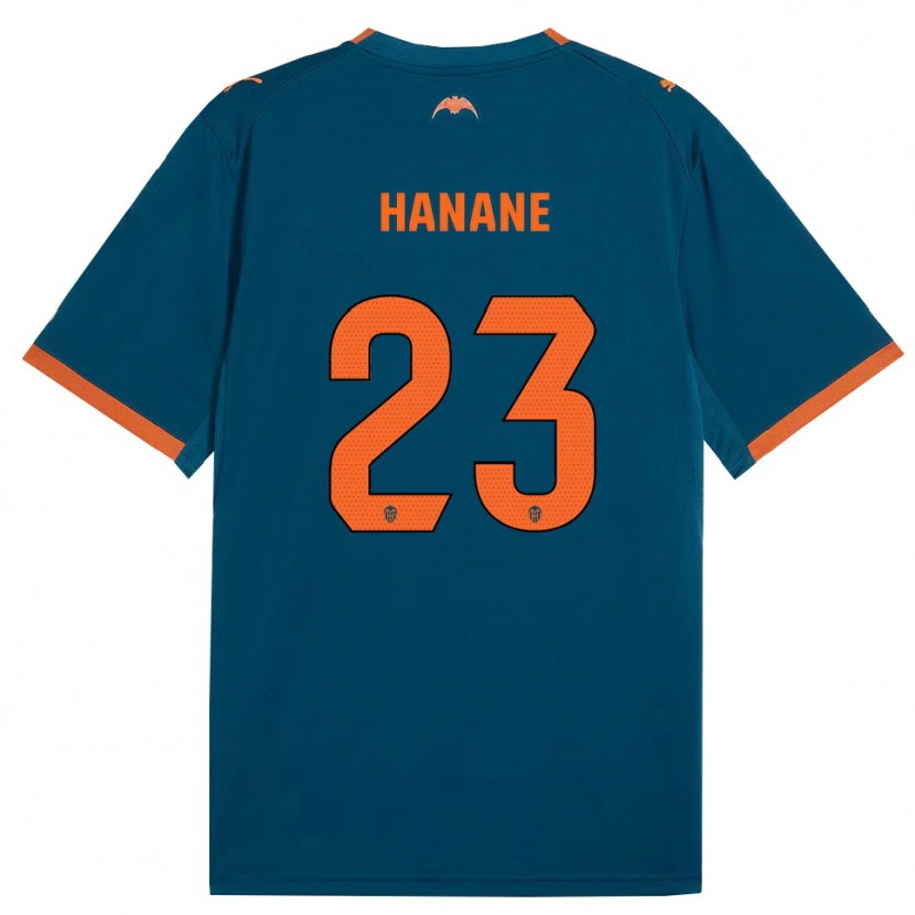 Danxen Herren Hanane Ait El Haj #23 Stahlblau Orange Auswärtstrikot Trikot 2026/27 T-Shirt Österreich