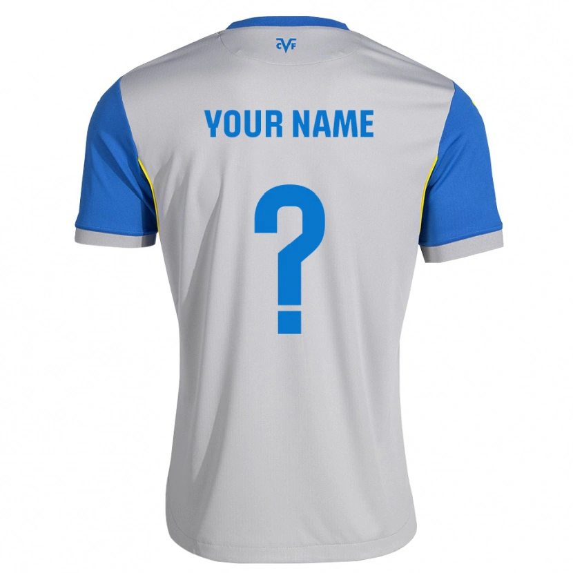 Danxen Herren Ihren Namen #0 Dodgerblau Grau Auswärtstrikot Trikot 2026/27 T-Shirt Österreich
